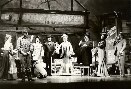 Albert Herring , mit Helga Bullock (Mitte),  Landestheater Salzburg 1974